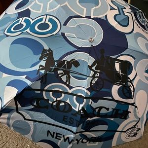 Coach umbrella